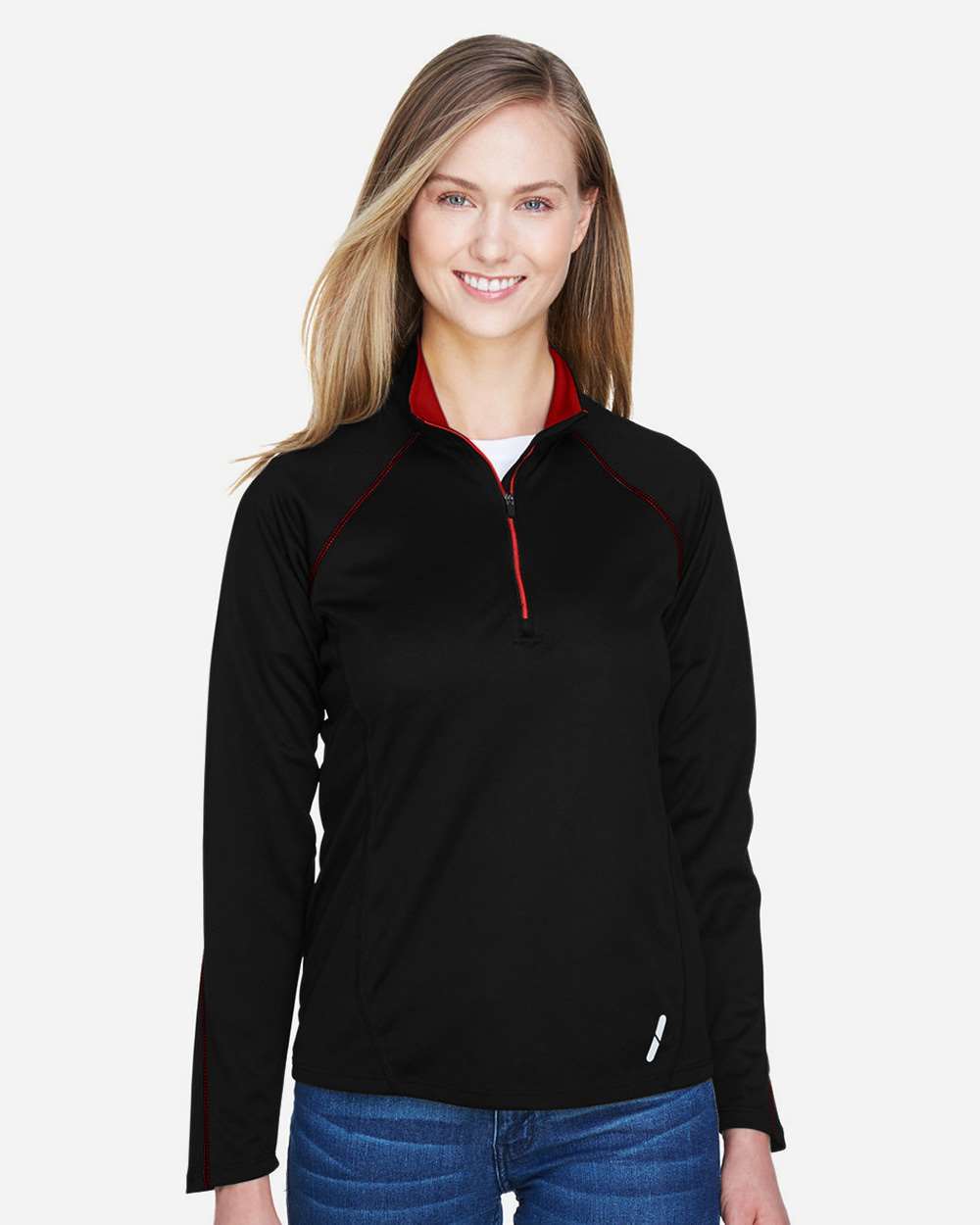 North End-78187-Women's Radar Quarter-Zip Pullover Performance Top - Image 9