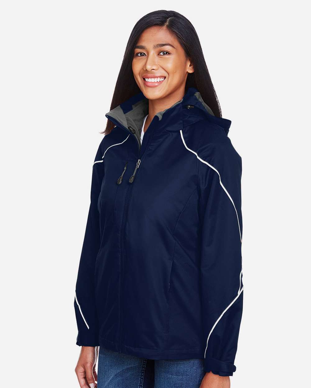North End-78196-Women's Angle 3-in-1 Jacket with Bonded Fleece Liner - Image 10