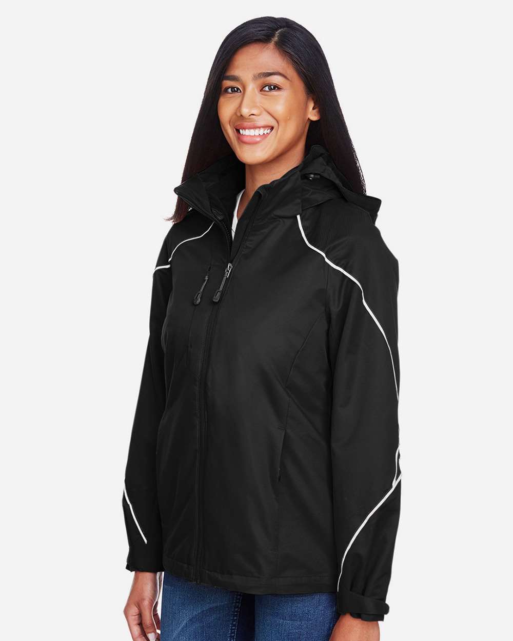 North End-78196-Women's Angle 3-in-1 Jacket with Bonded Fleece Liner - Image 4