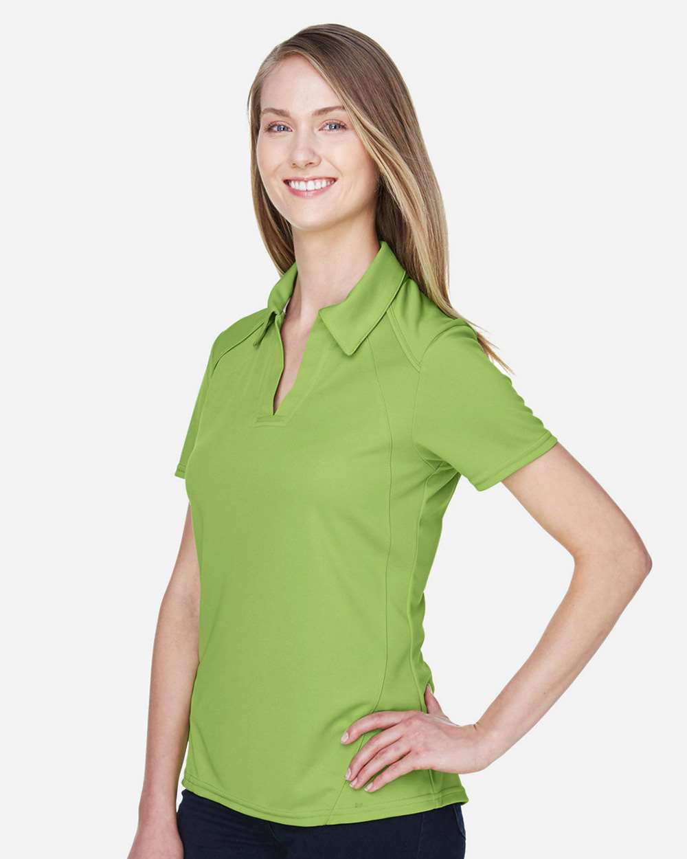 North End-78632-Women's Recycled Polyester Performance Pique Polo - Image 10