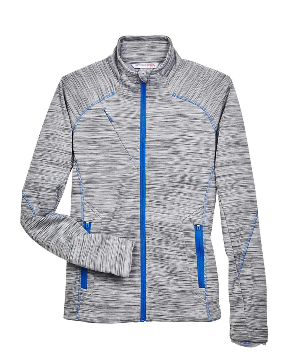North End-78697-Women's Flux Mélange Bonded Fleece Jacket - Image 22