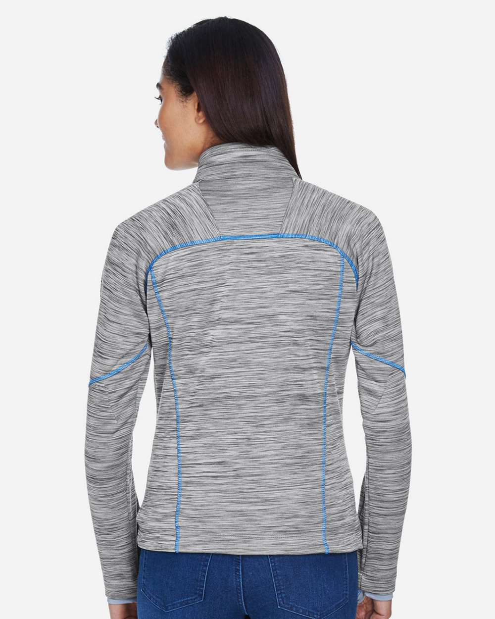 North End-78697-Women's Flux Mélange Bonded Fleece Jacket - Image 26
