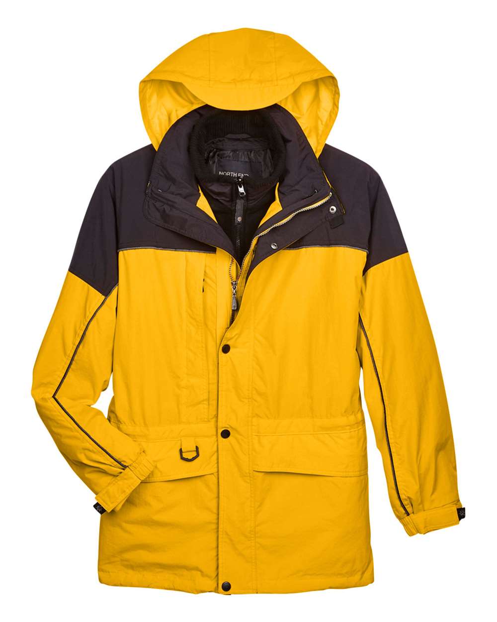 North End-88006-Men's 3-in-1 Two-Tone Parka - Image 12