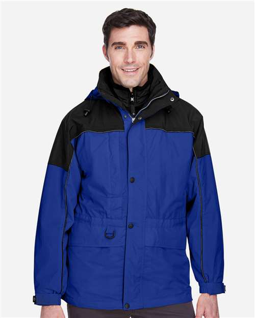 North End-88006-Men's 3-in-1 Two-Tone Parka - Image 20