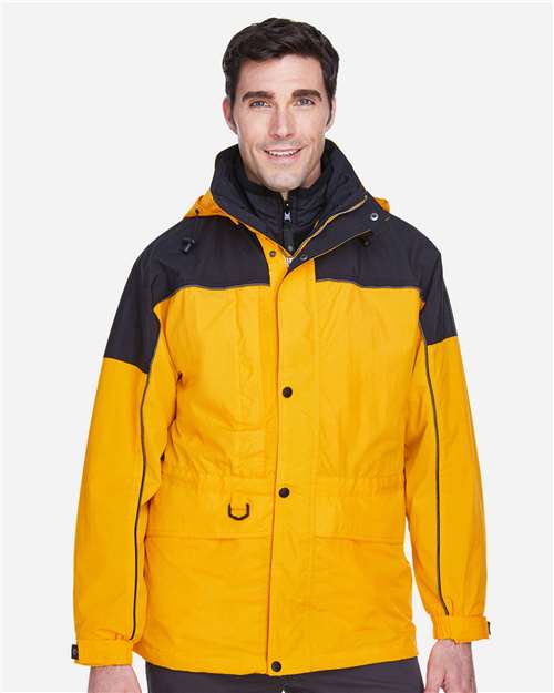North End-88006-Men's 3-in-1 Two-Tone Parka - Image 23