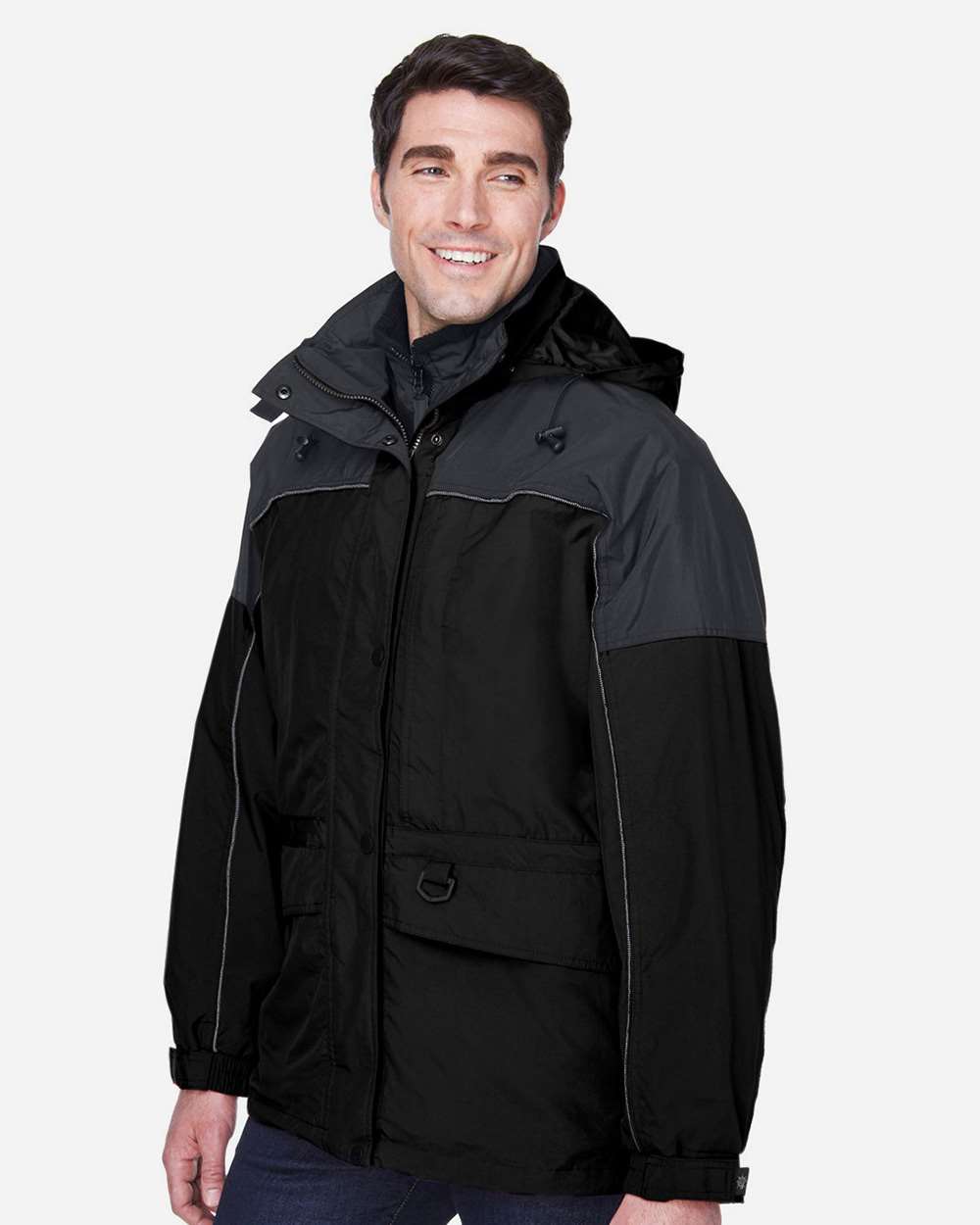 North End-88006-Men's 3-in-1 Two-Tone Parka - Image 4