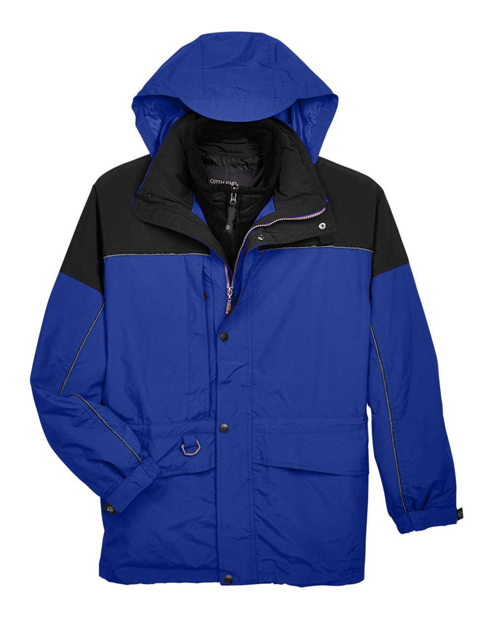 North End-88006-Men's 3-in-1 Two-Tone Parka - Image 7