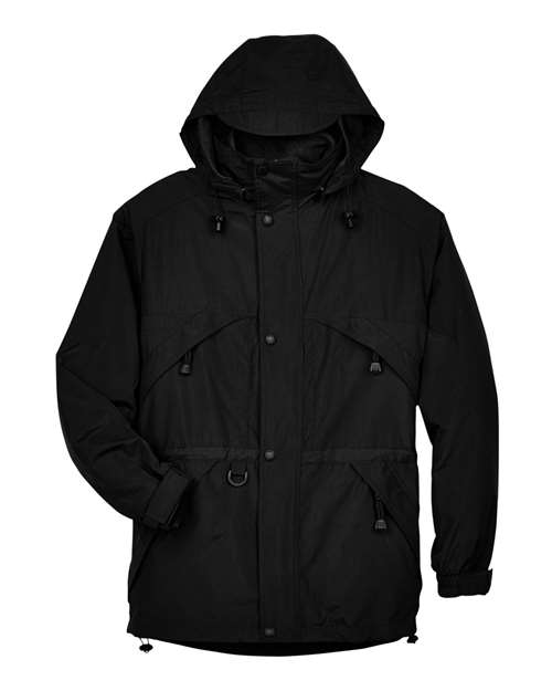 North End-88007-Men's 3-in-1 Parka with Dobby Trim - Image 12
