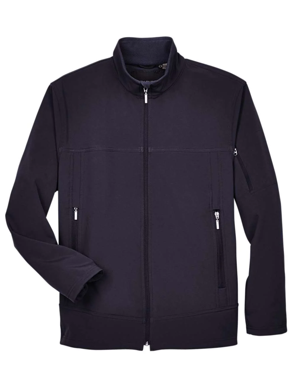 North End-88099-Men's Three layer Fleece Performance Soft Shell Jacket - Image 7