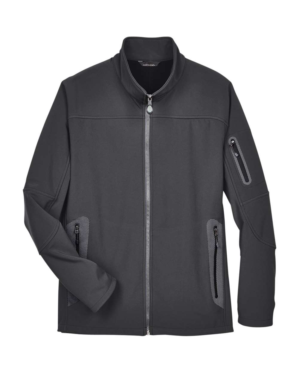 North End-88138-Men's Three Layer Fleece Bonded Shell Technical Jacket - Image 12
