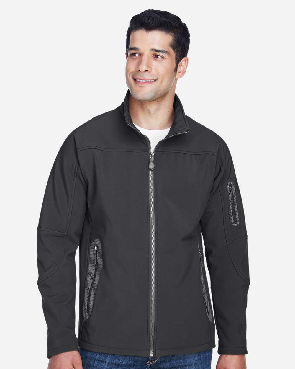 North End-88138-Men's Three Layer Fleece Bonded Shell Technical Jacket - Image 14