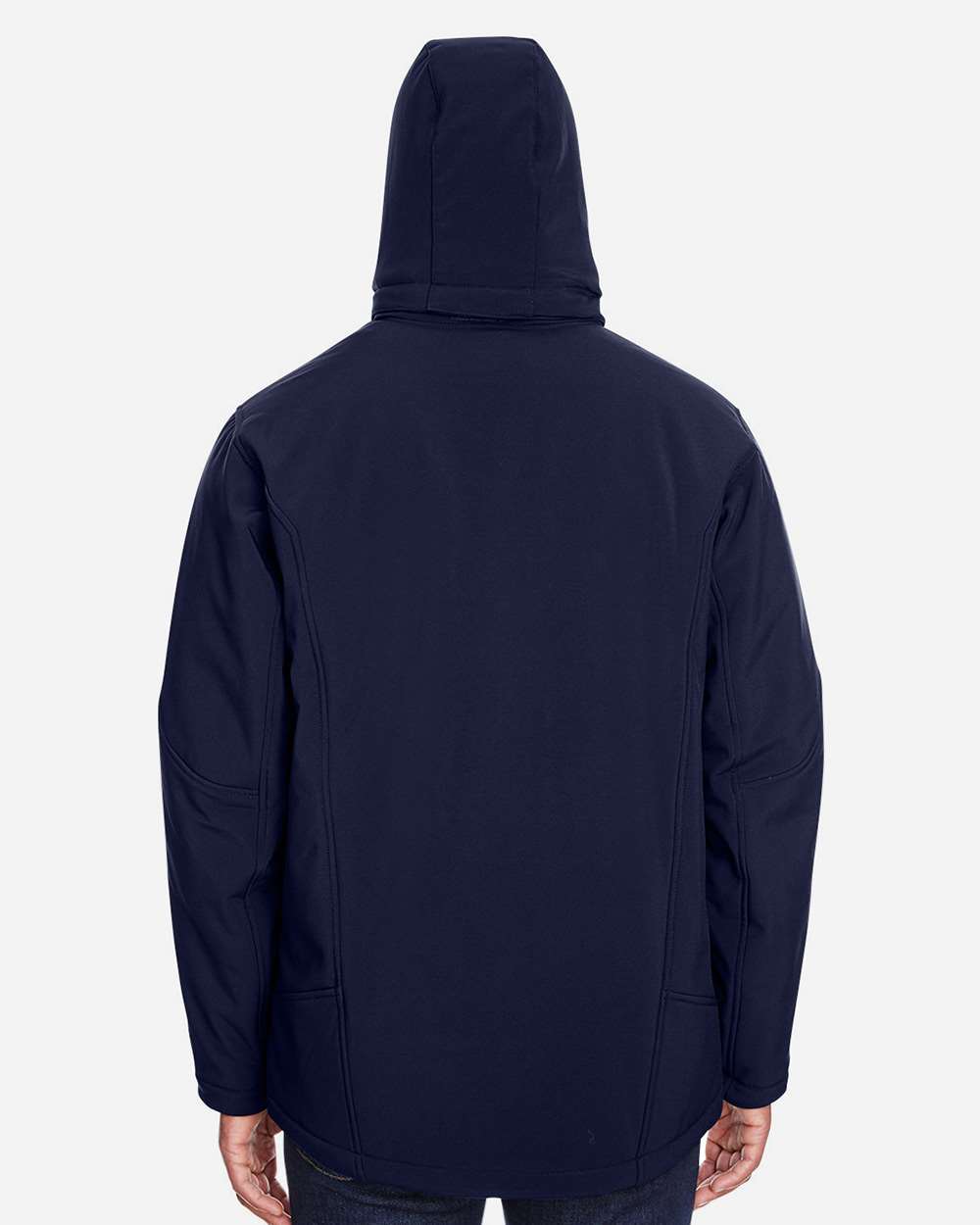 North End-88159-Men's Glacier Insulated Three-Layer Fleece Soft Shell Hood Jacket with Detachable Hood - Image 11