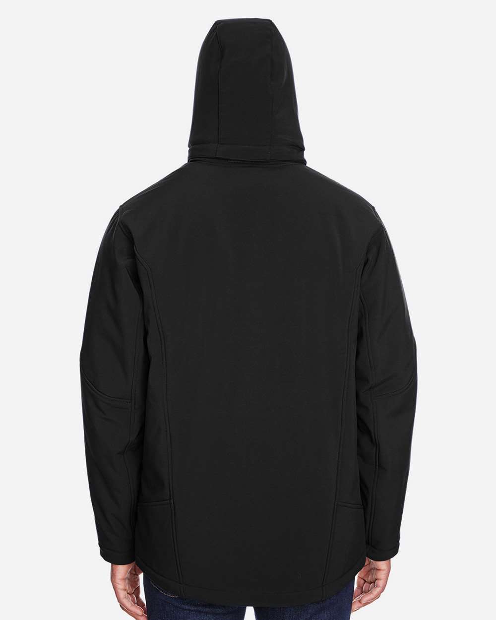 North End-88159-Men's Glacier Insulated Three-Layer Fleece Soft Shell Hood Jacket with Detachable Hood - Image 5