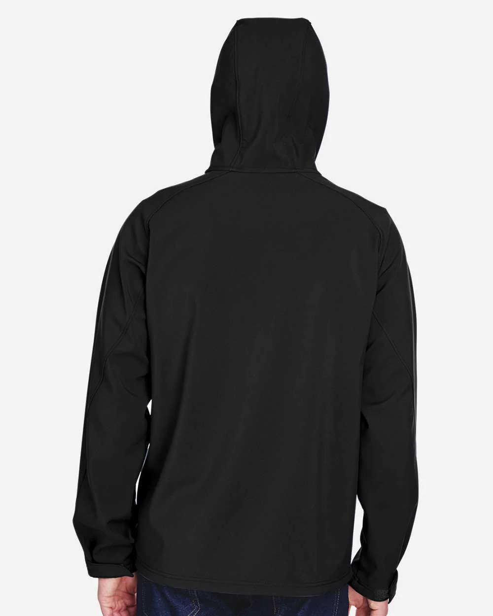 North End-88166-Men's Glacier Insulated Three-Layer Fleece Soft Shell Hood Jacket - Image 5