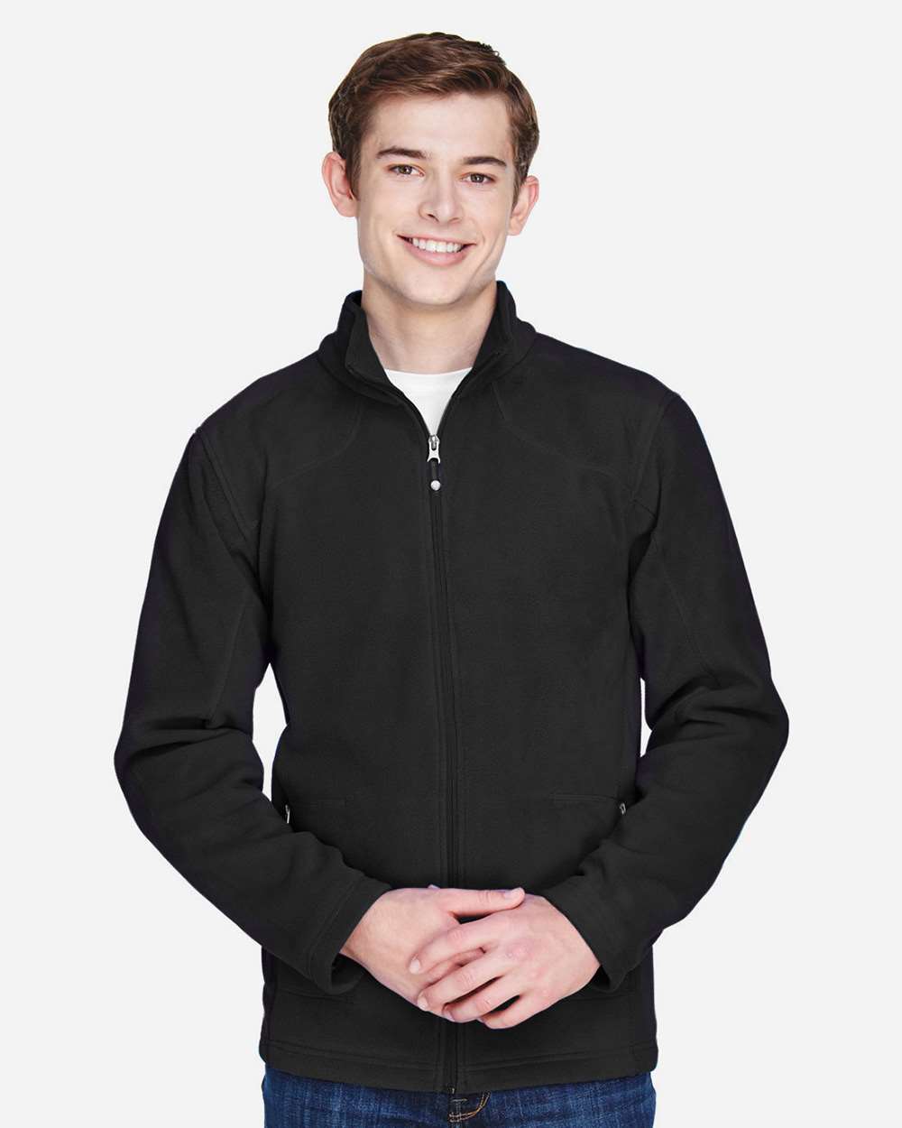 North End-88172-Men's Voyage Fleece Jacket - Image 3