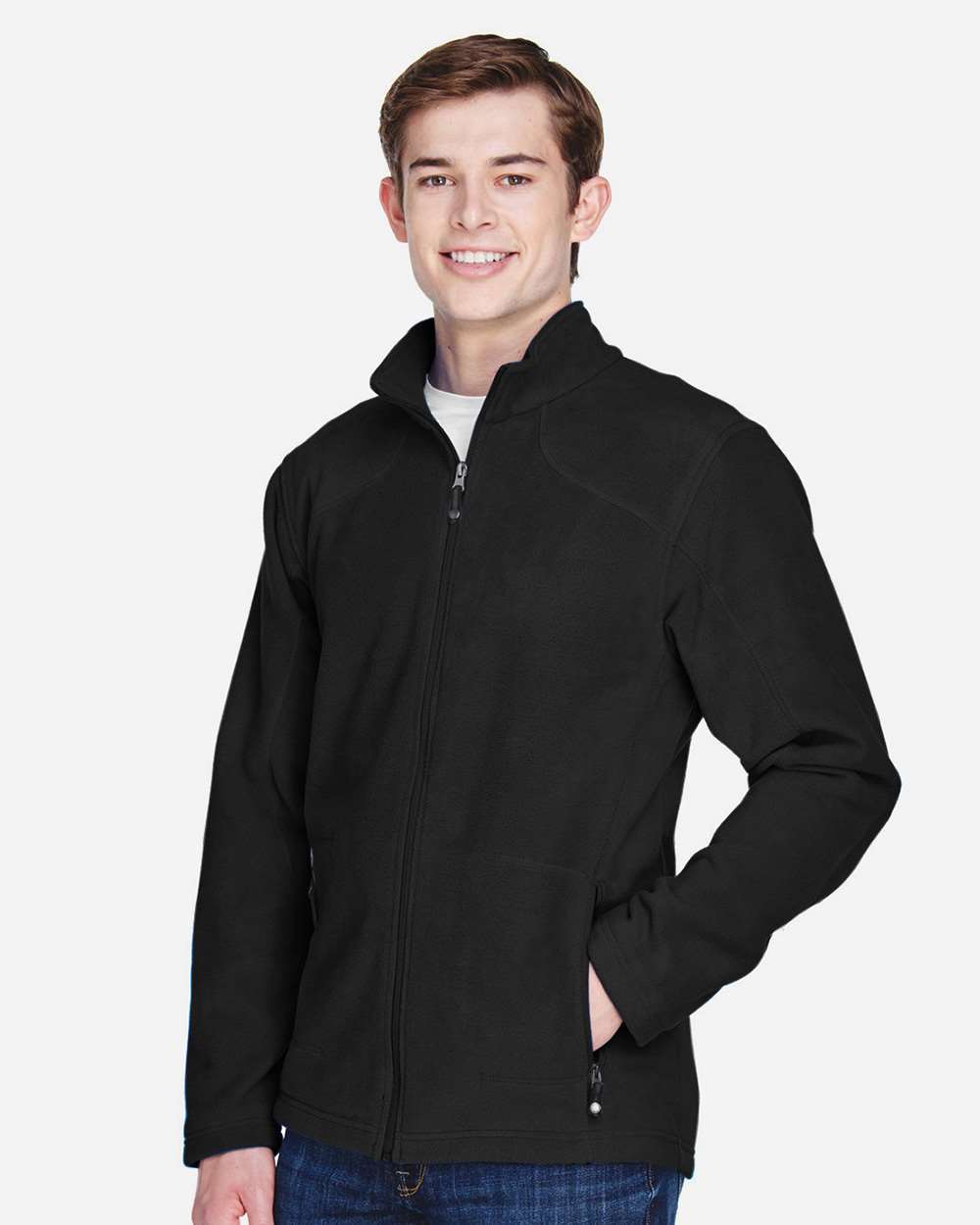 North End-88172-Men's Voyage Fleece Jacket - Image 4
