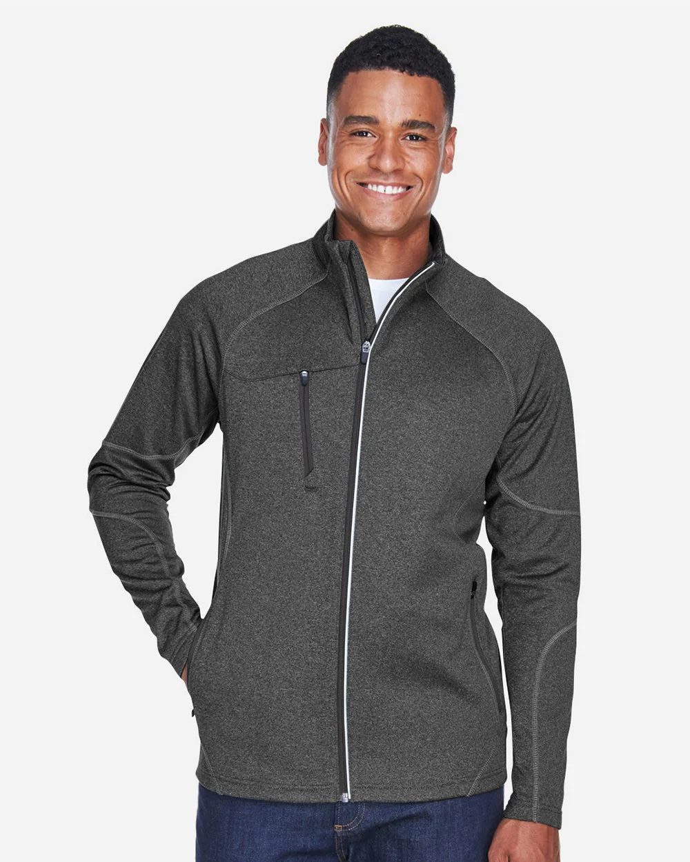 North End-88174-Men's Gravity Performance Fleece Jacket - Image 6