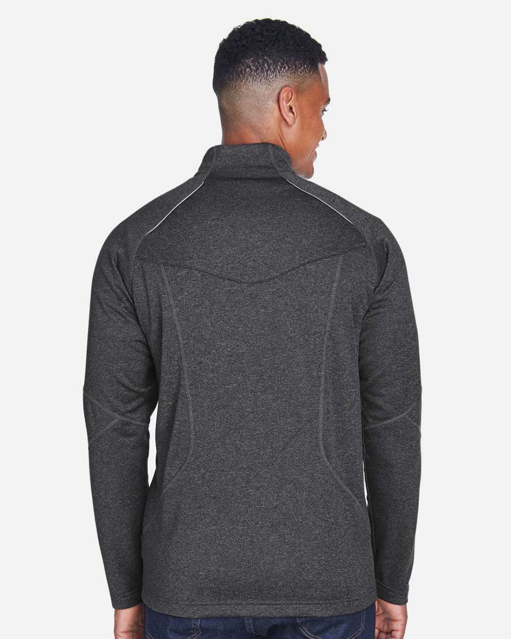 North End-88175-Men's Catalyst Performance Fleece Quarter-Zip Pullover - Image 11
