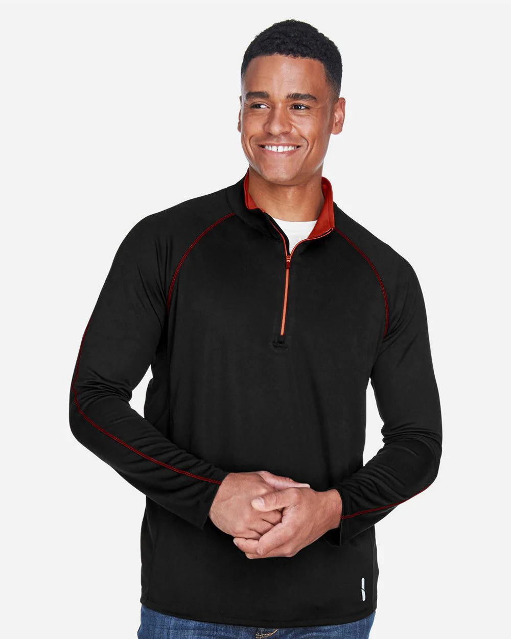 North End-88187-Men's Radar Performance Quarter-Zip Pullover - Image 6