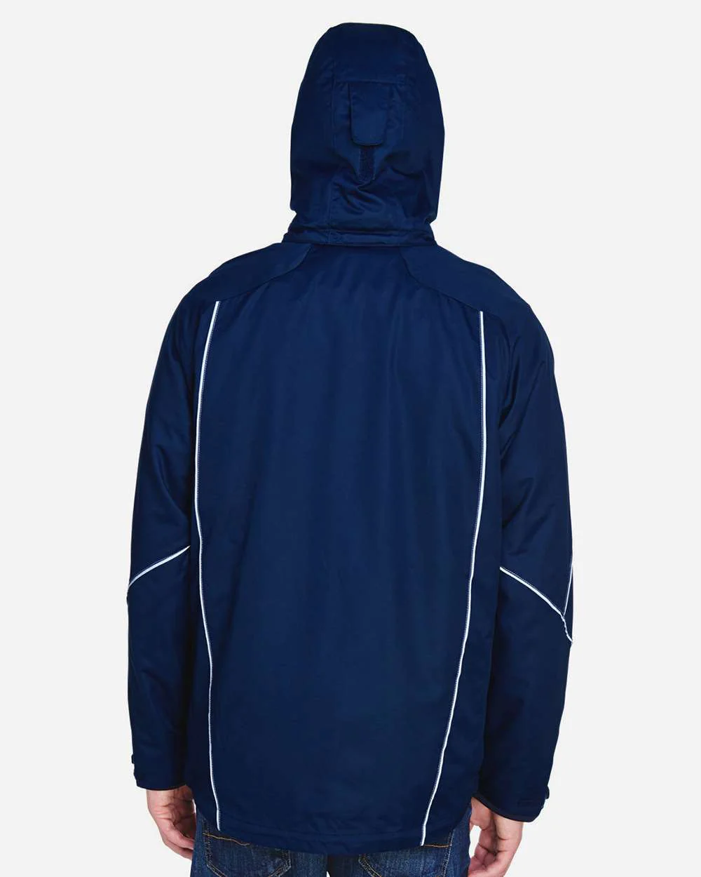 North End-88196-Men's Angle 3-In-1 Jacket with Bonded Fleece Liner - Image 11