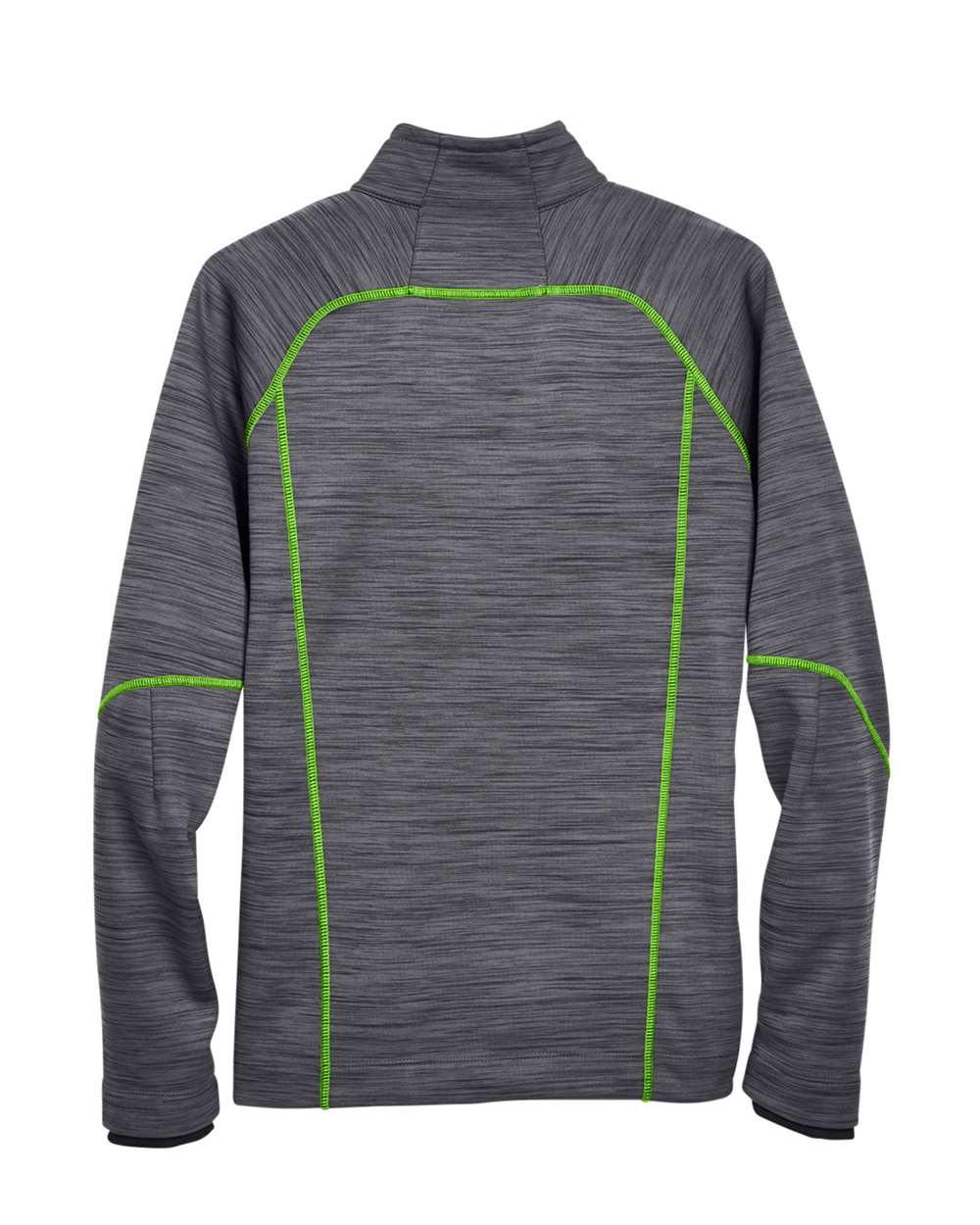 North End-88697-Men's Flux Mélange Bonded Fleece Jacket - Image 2