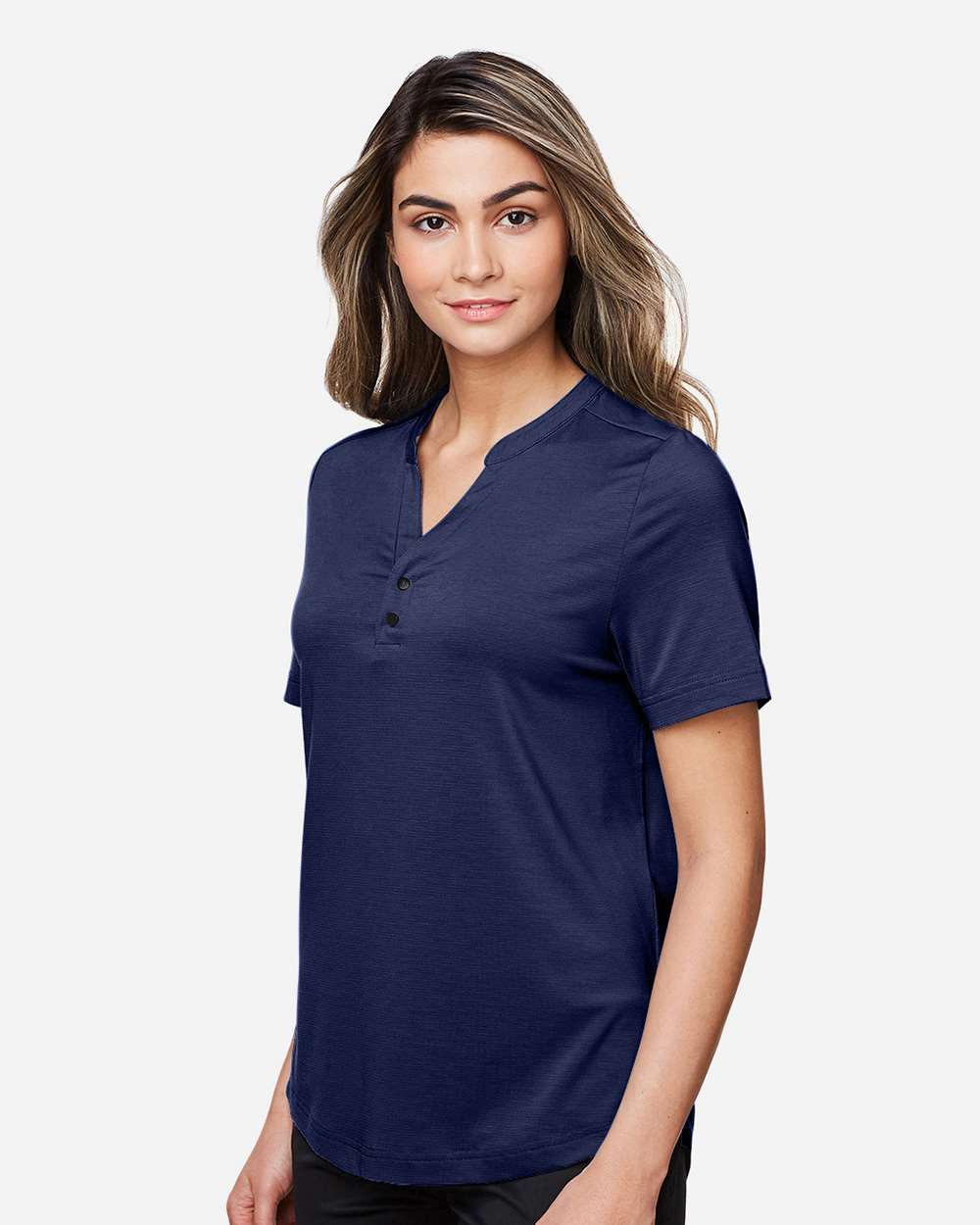 North End-NE100W-Women's JAQ Snap-Up Stretch Performance Polo - Image 20