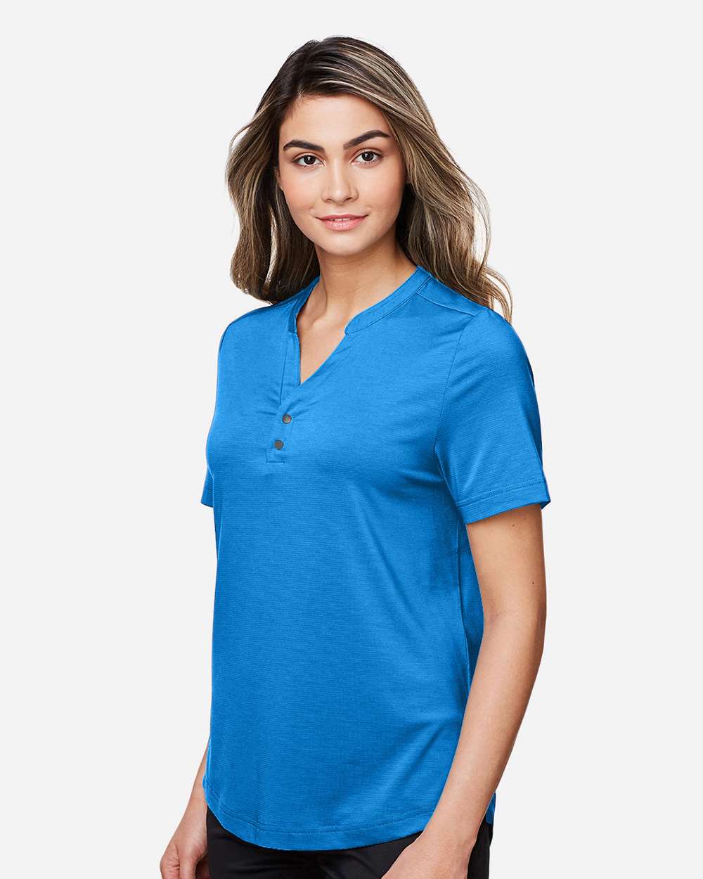North End-NE100W-Women's JAQ Snap-Up Stretch Performance Polo - Image 25