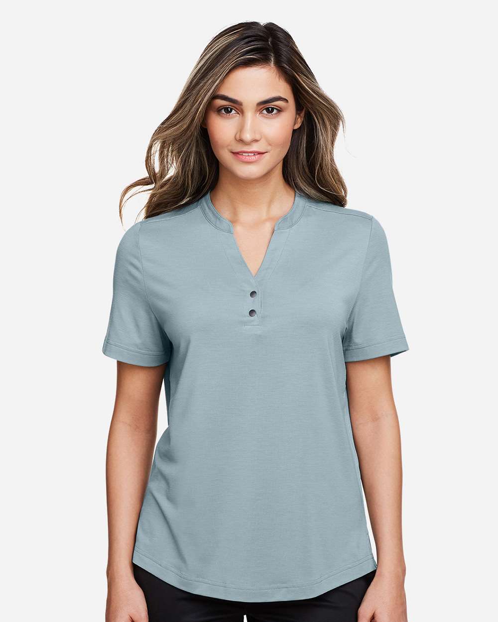 North End-NE100W-Women's JAQ Snap-Up Stretch Performance Polo - Image 29