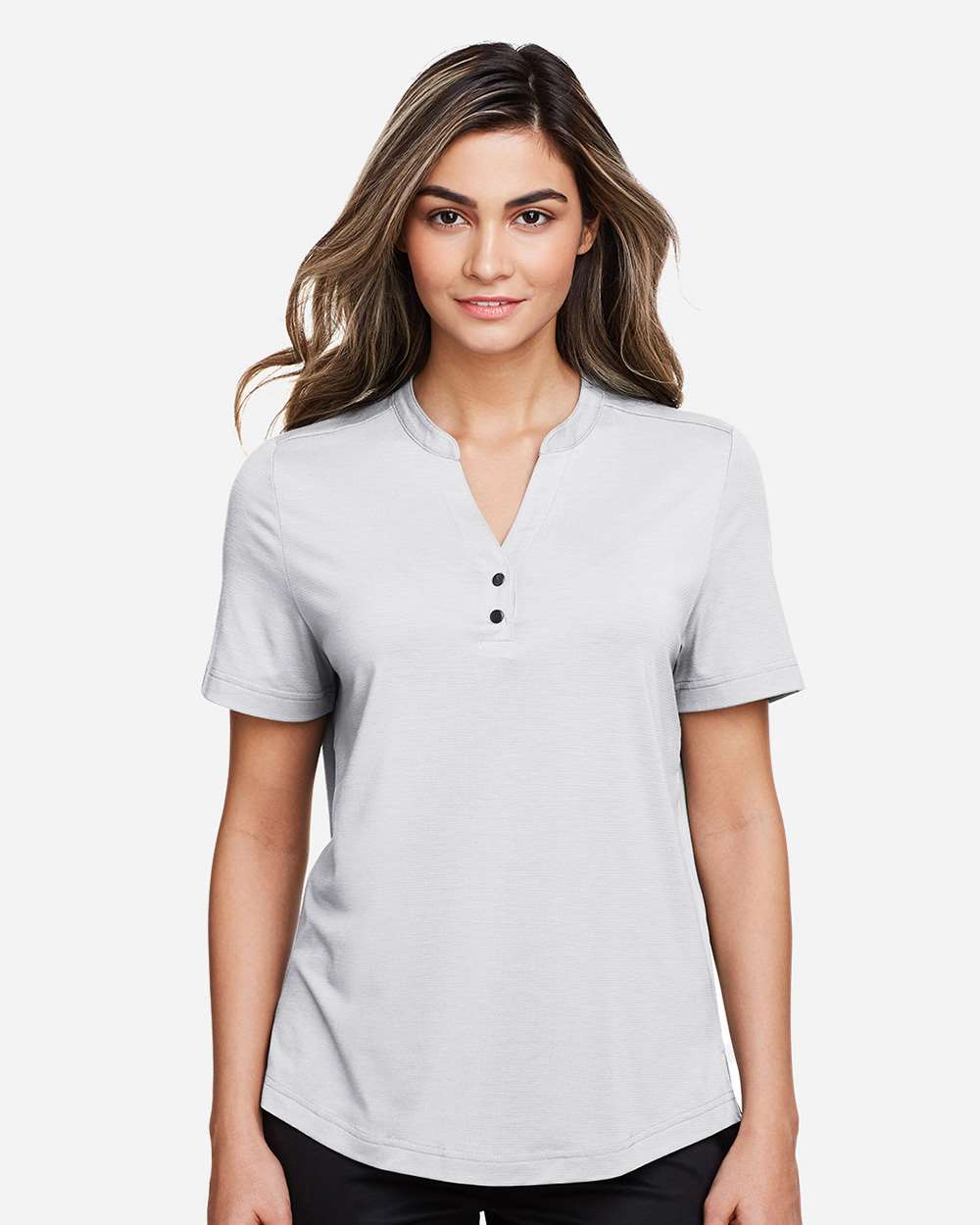 North End-NE100W-Women's JAQ Snap-Up Stretch Performance Polo - Image 34
