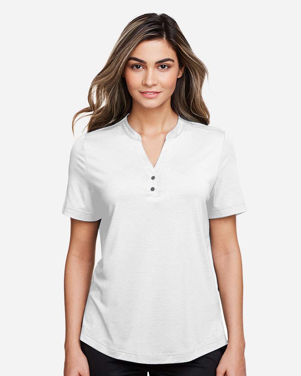 North End-NE100W-Women's JAQ Snap-Up Stretch Performance Polo - Image 39