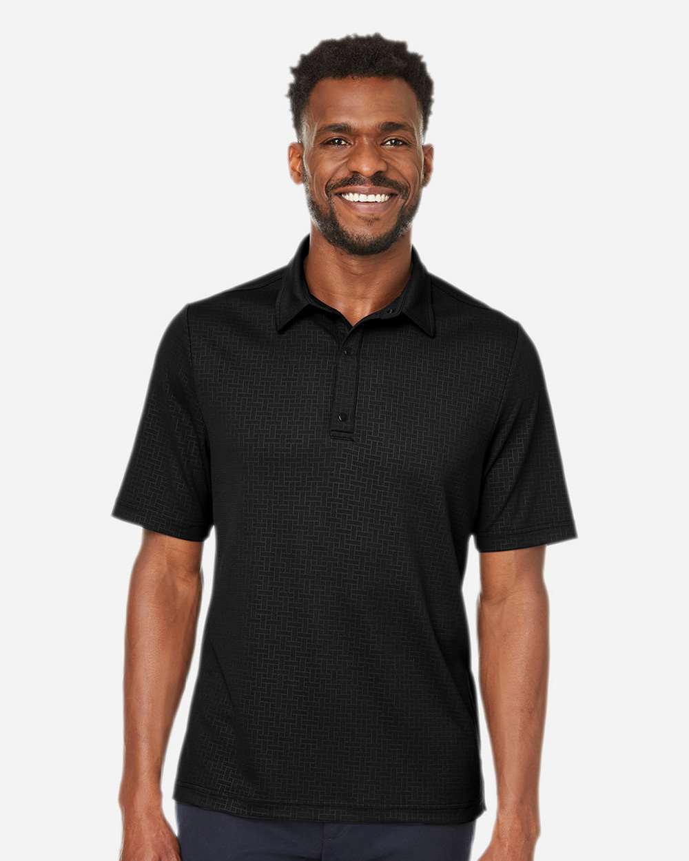 North End-NE102-Men's Replay Recycled Pique Polo - Image 4