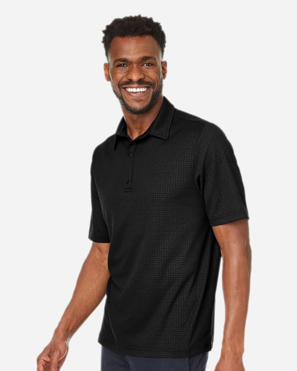 North End-NE102-Men's Replay Recycled Pique Polo - Image 5