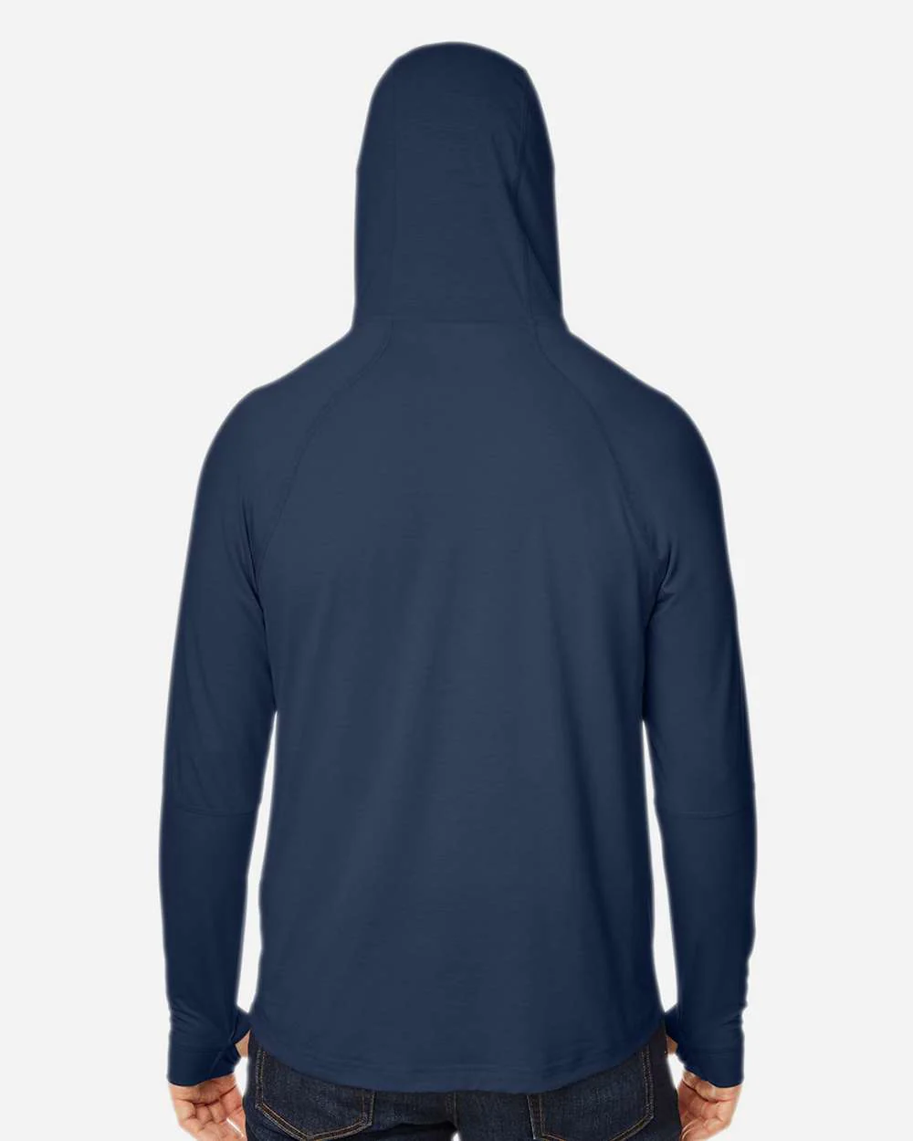 North End-NE105-Unisex JAQ Stretch Performance Hooded Long Sleeve T-Shirt - Image 19