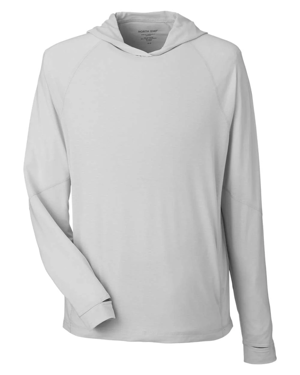 North End-NE105-Unisex JAQ Stretch Performance Hooded Long Sleeve T-Shirt - Image 20