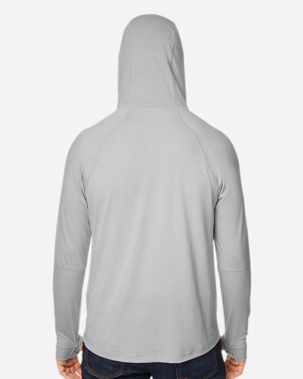 North End-NE105-Unisex JAQ Stretch Performance Hooded Long Sleeve T-Shirt - Image 25