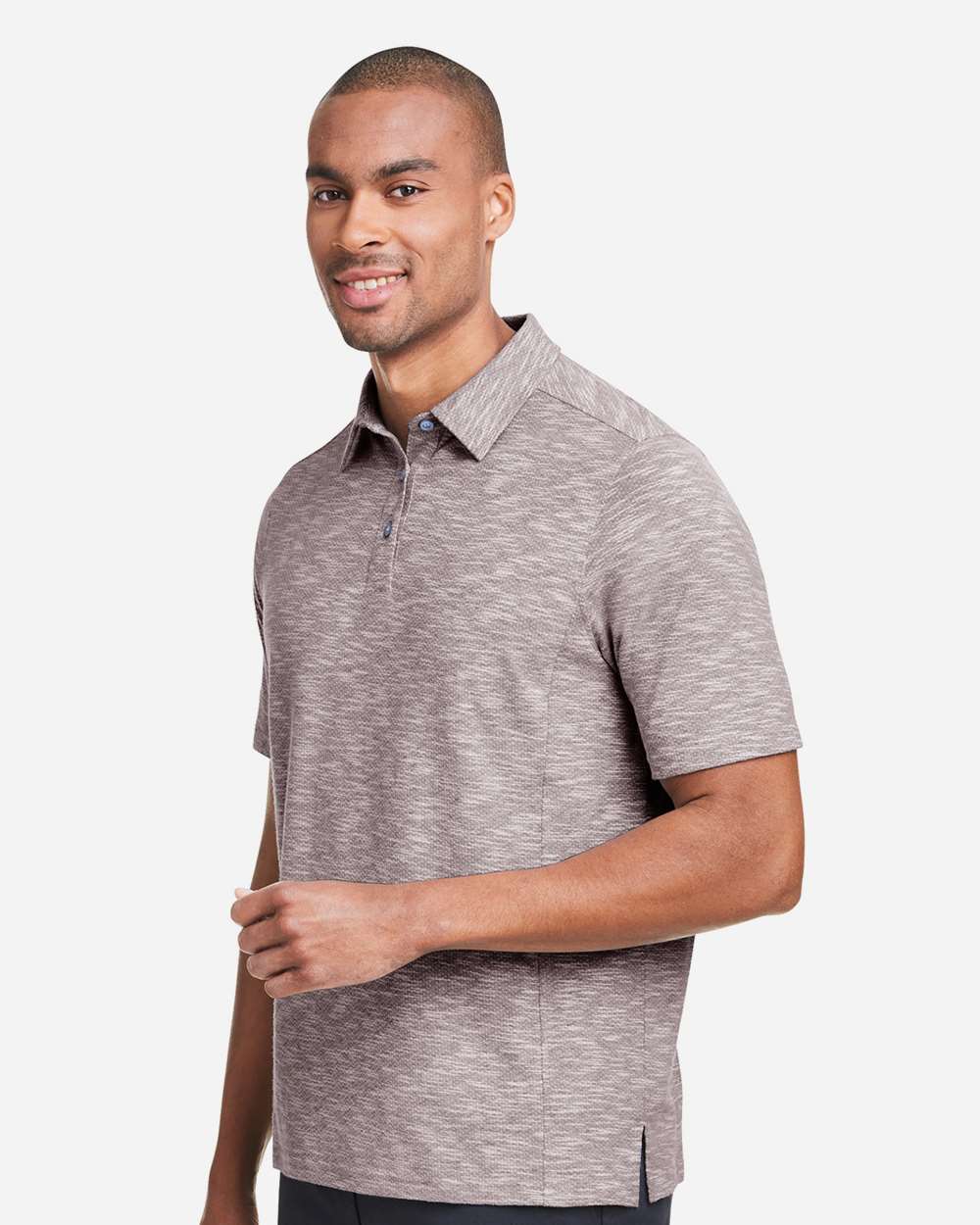 North End-NE115-Men's Eclipse Jacquard Polo - Image 12