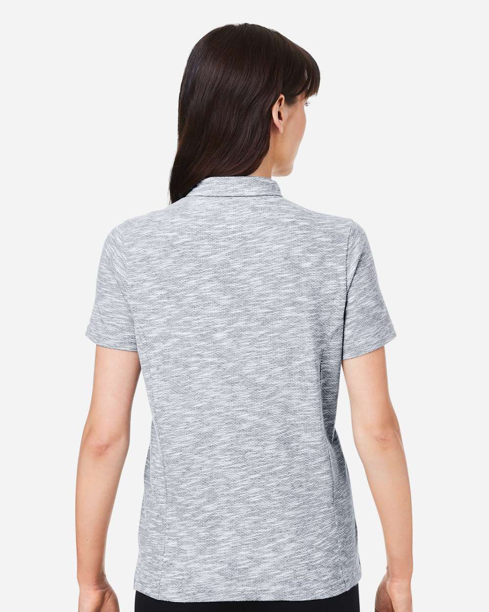 North End-NE115W-Women's Eclipse Jacquard Polo - Image 6