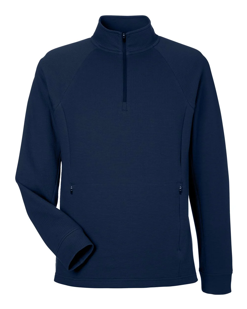 North End-NE200-Men's Rhythm Waffle Quarter-Zip Pullover - Image 14
