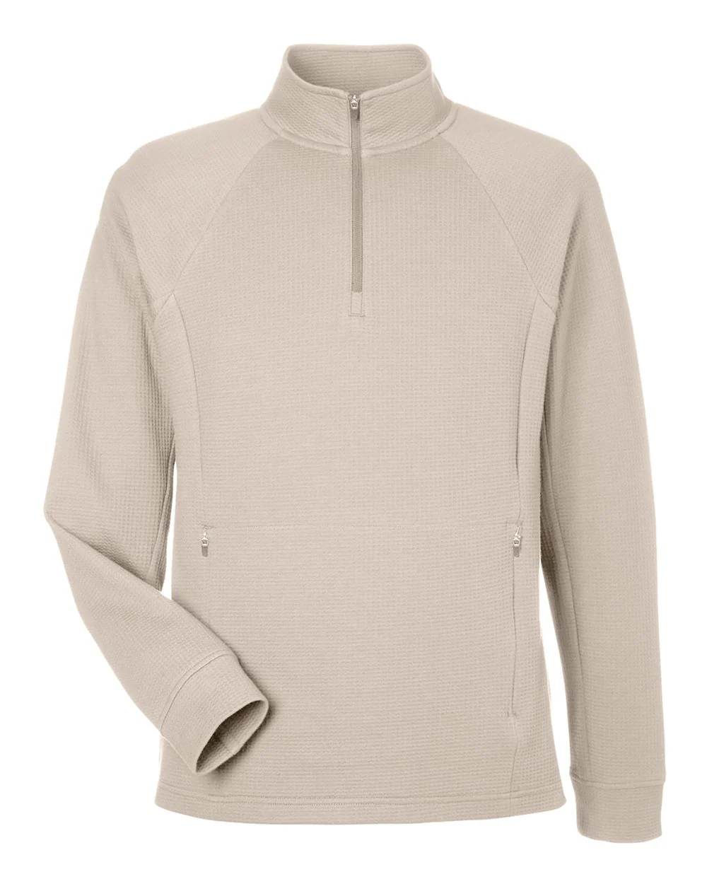 North End-NE200-Men's Rhythm Waffle Quarter-Zip Pullover - Image 20
