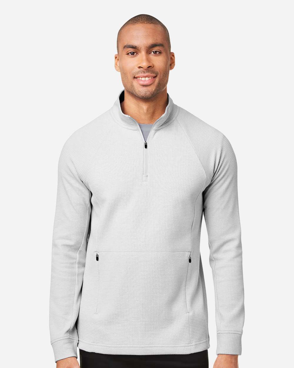 North End-NE200-Men's Rhythm Waffle Quarter-Zip Pullover - Image 29