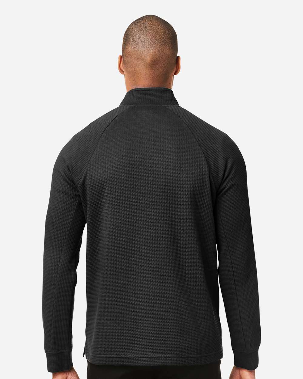 North End-NE200-Men's Rhythm Waffle Quarter-Zip Pullover - Image 6