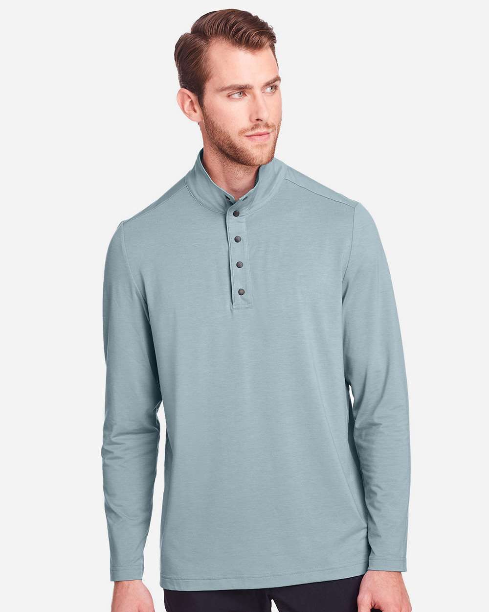 North End-NE400-Men's JAQ Snap-Up Stretch Performance Pullover - Image 24