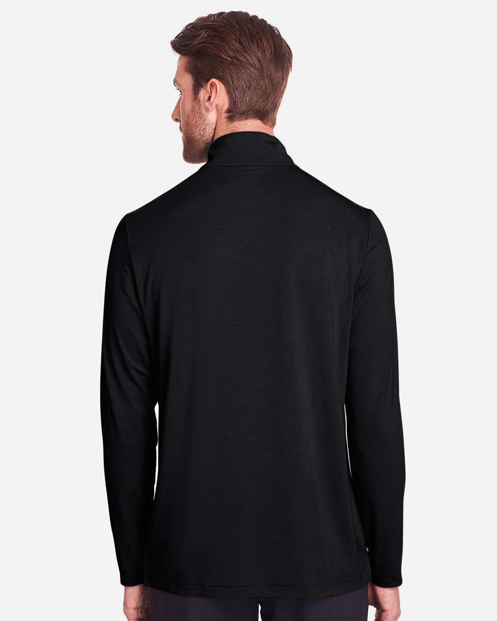 North End-NE400-Men's JAQ Snap-Up Stretch Performance Pullover - Image 5