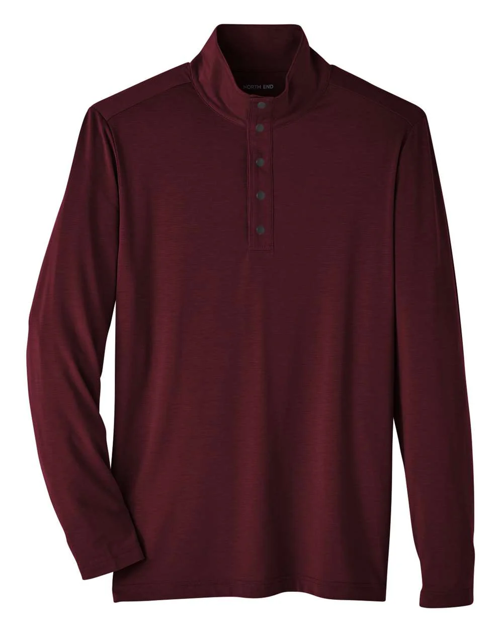North End-NE400-Men's JAQ Snap-Up Stretch Performance Pullover - Image 7
