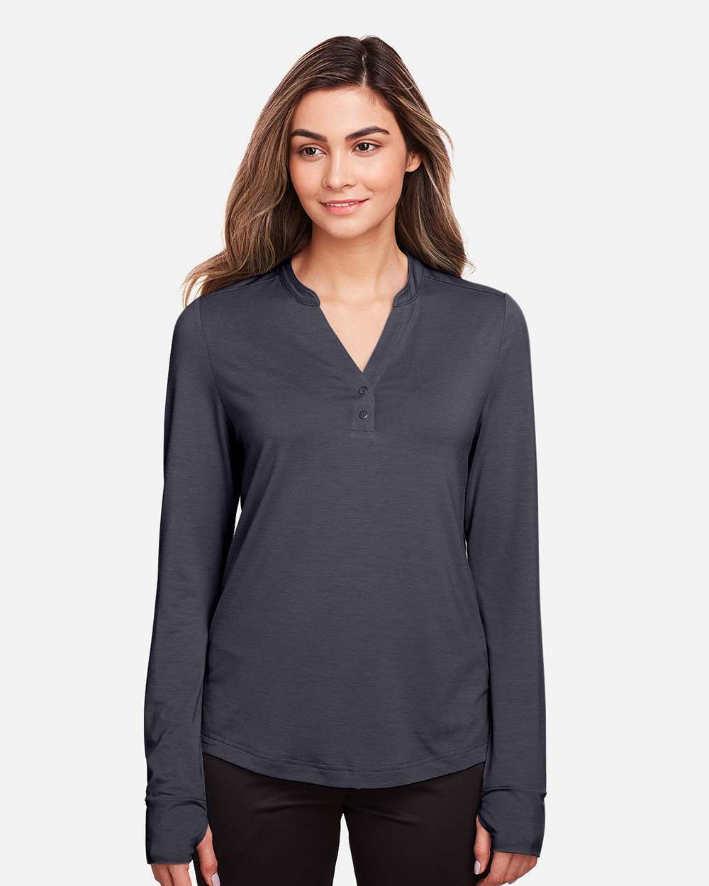 North End-NE400W-Women's JAQ Snap-Up Stretch Performance Pullover - Image 14