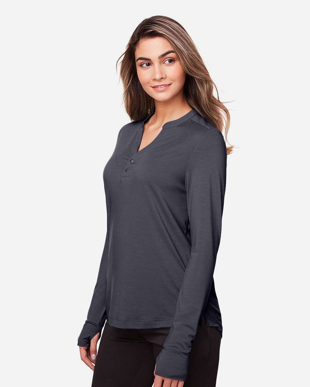 North End-NE400W-Women's JAQ Snap-Up Stretch Performance Pullover - Image 15