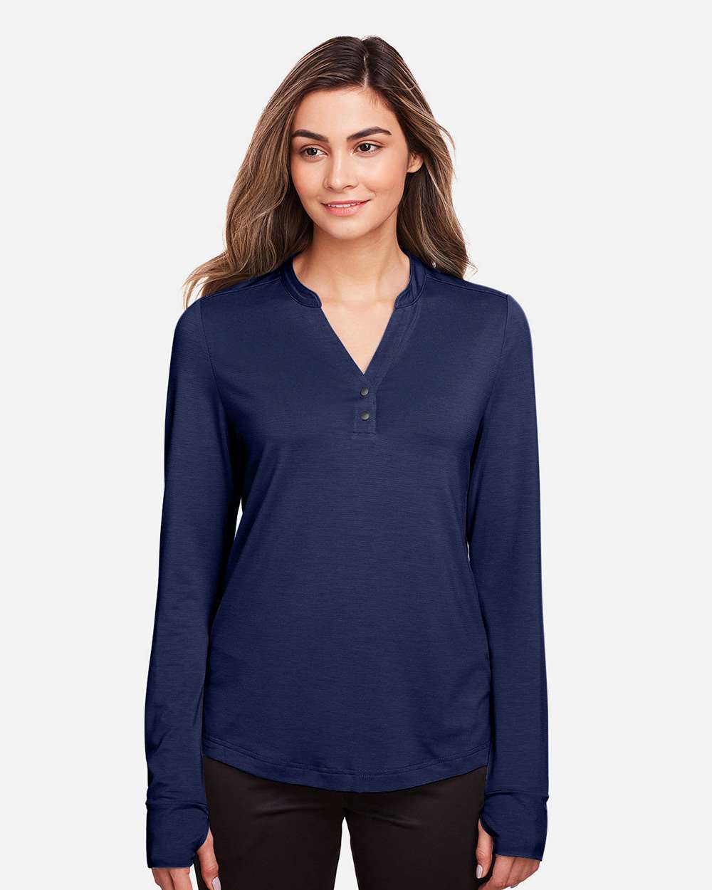 North End-NE400W-Women's JAQ Snap-Up Stretch Performance Pullover - Image 19