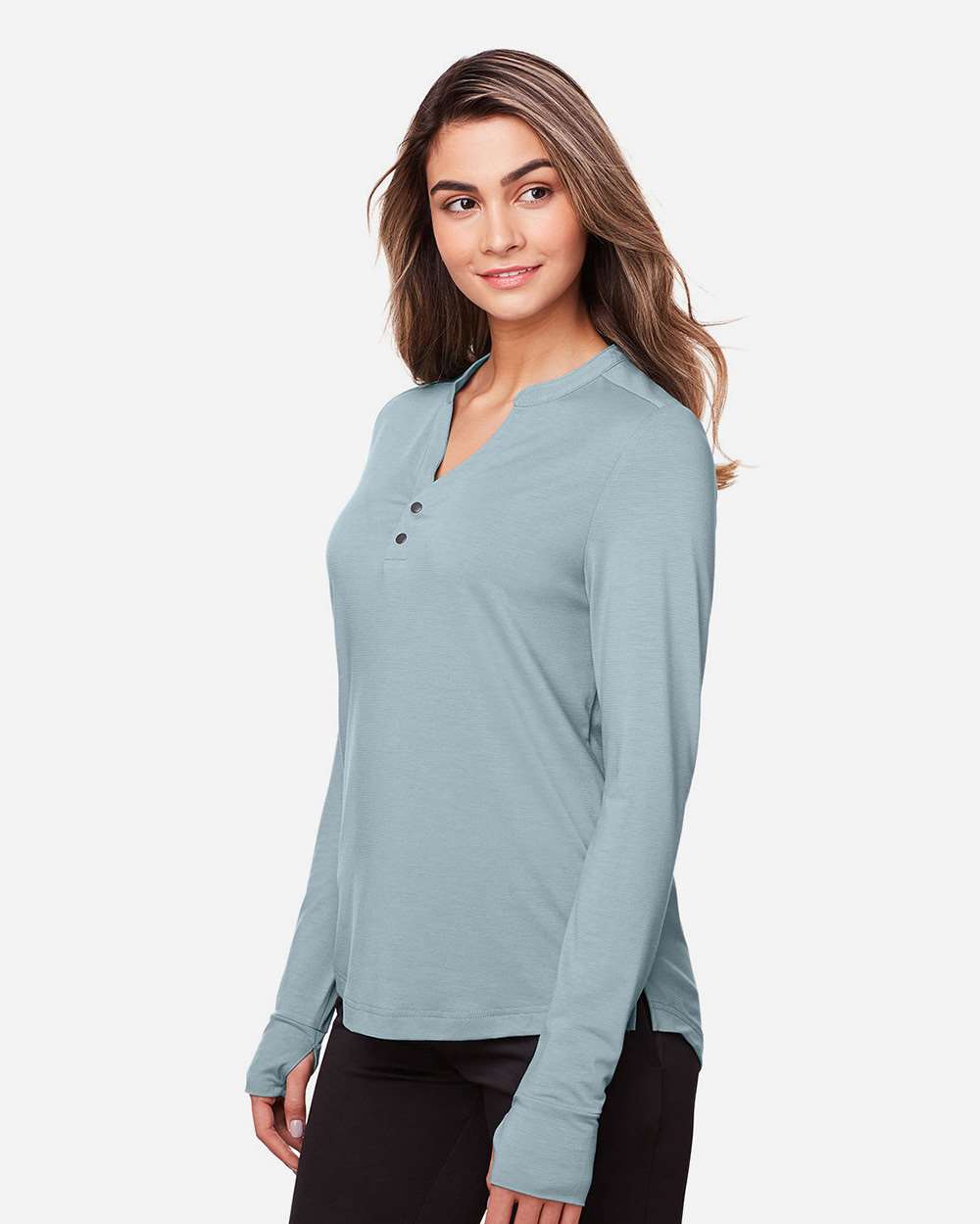 North End-NE400W-Women's JAQ Snap-Up Stretch Performance Pullover - Image 25