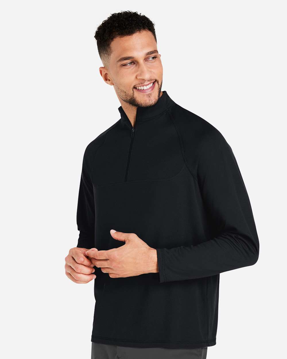 North End-NE410-Men's Revive Coolcore® Quarter-Zip Pullover - Image 5