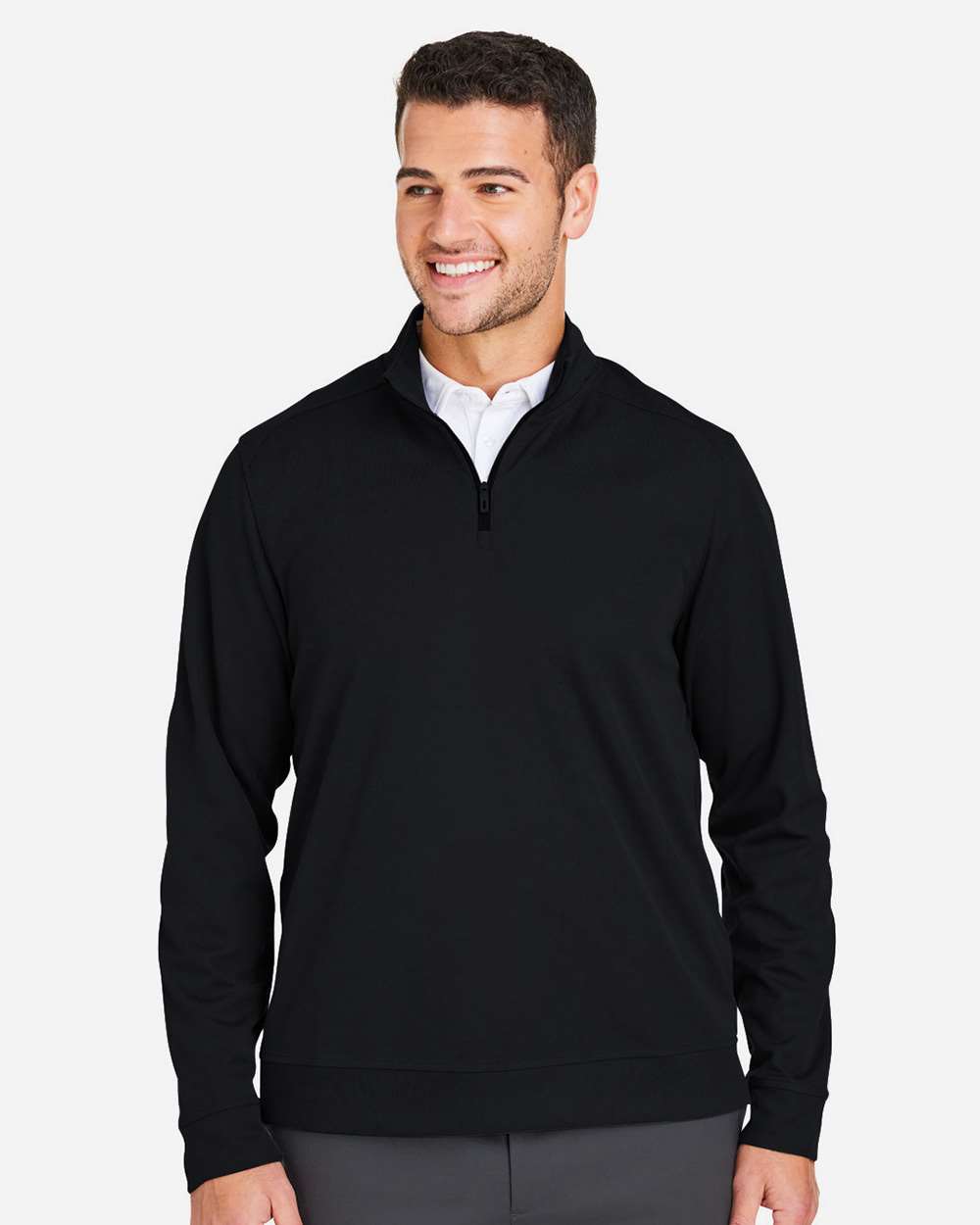 North End-NE412-Men's Express Tech Performance Pique Quarter-Zip Pullover - Image 4